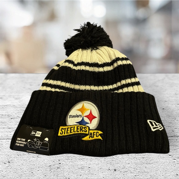 New Era Pittsburgh Steelers Beanie - NWOT - Picture 1 of 3